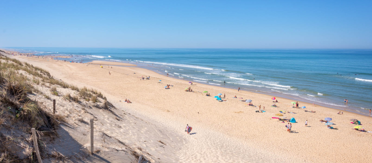 La plage centrale